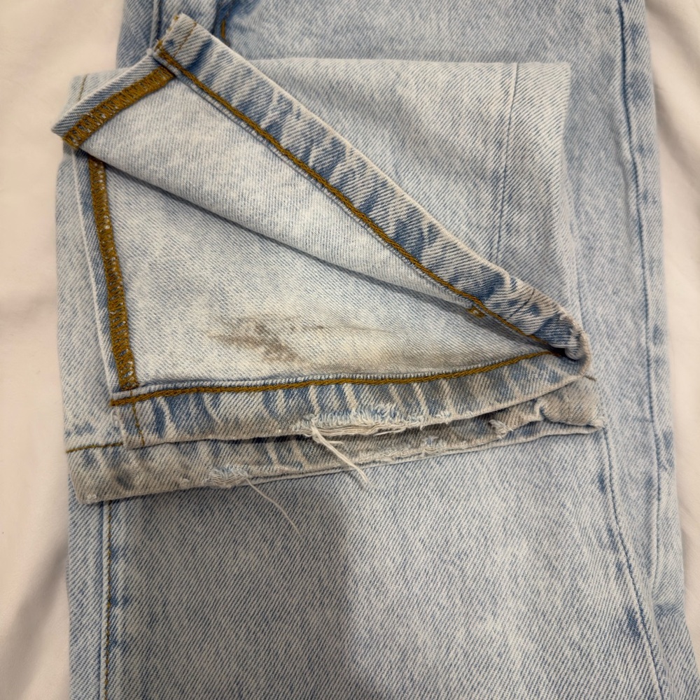 Mom Slit Straight Jean - Picture 13 of 13